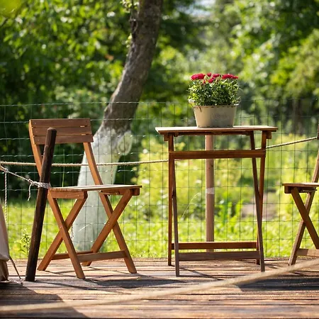 Luxury tent Dragonfly Gardens Urban Glamping Brasov