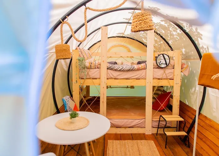 Dragonfly Gardens Urban Glamping Luksusowy namiot Braszów