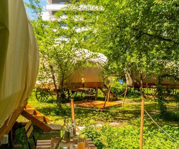 Dragonfly Gardens Urban Glamping * 布拉索夫